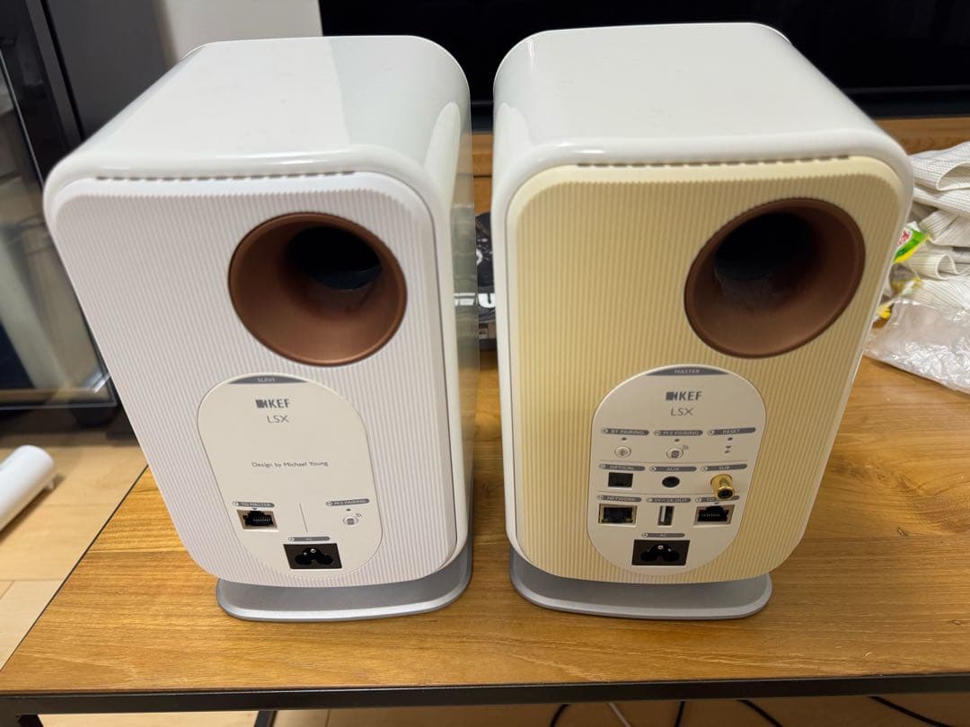 KEF LSX ホワイトスピーカー