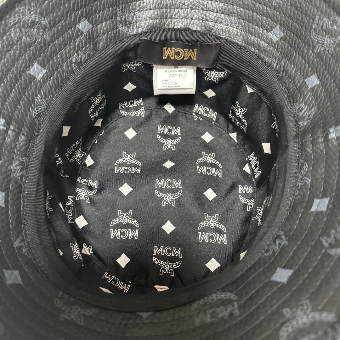 MCM バケットハット サイズ58 ブラック