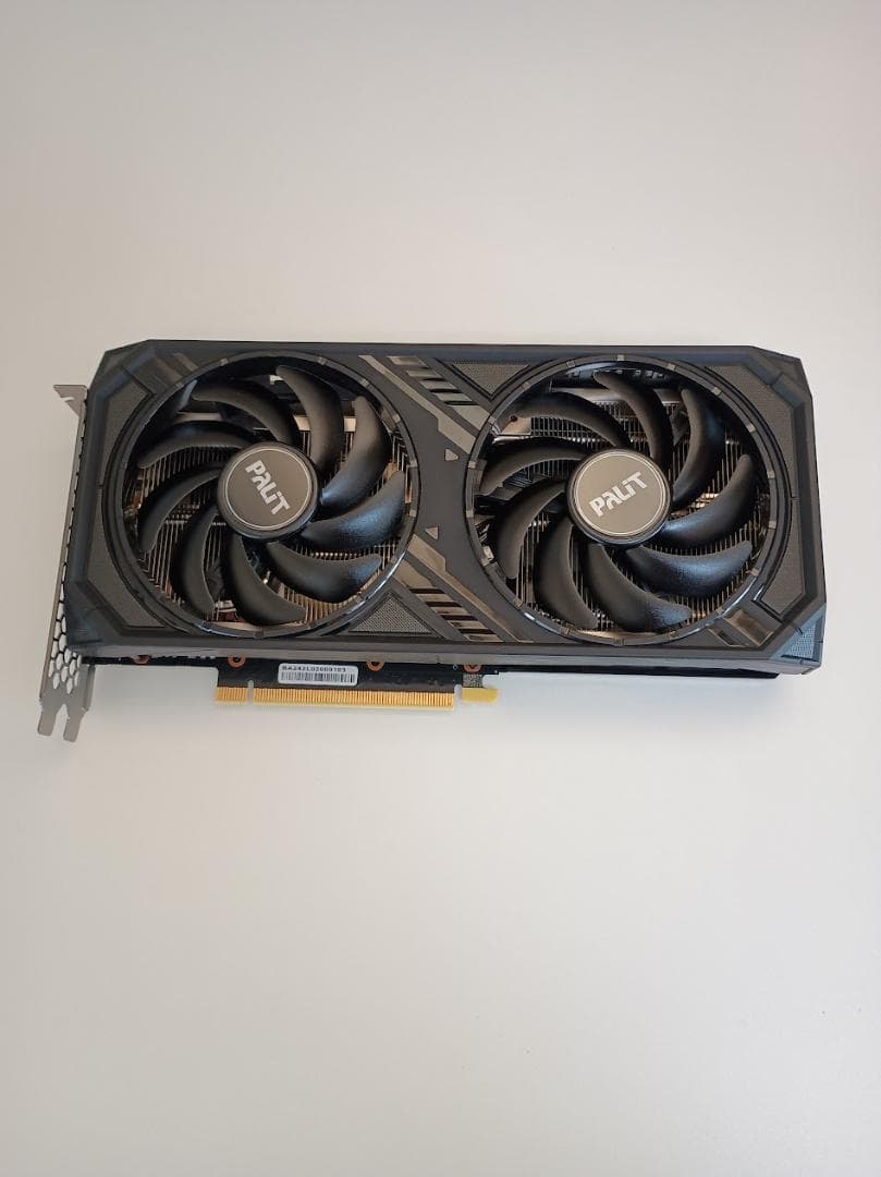 グラフィックボード・グラボ・ビデオカード Palit GeForce RTX 4060 Ti 8GB