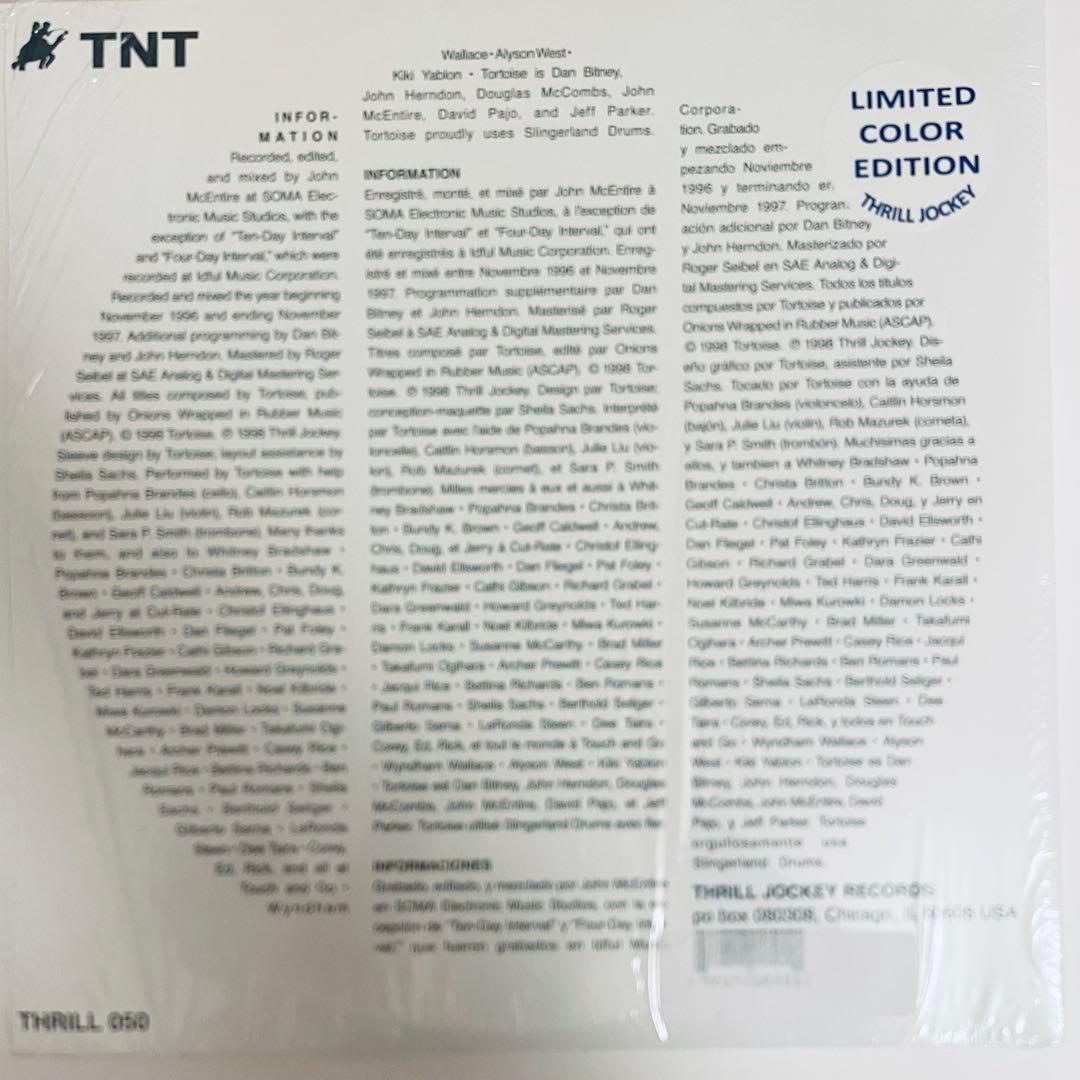 Tortoise TNT 限定カラーエディション　レコード　LP