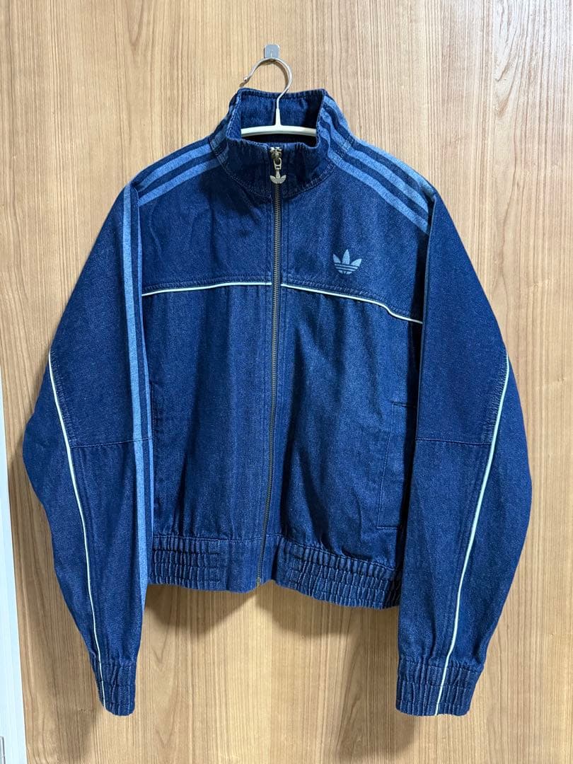 adidas original デニムジャケット インディゴブルー