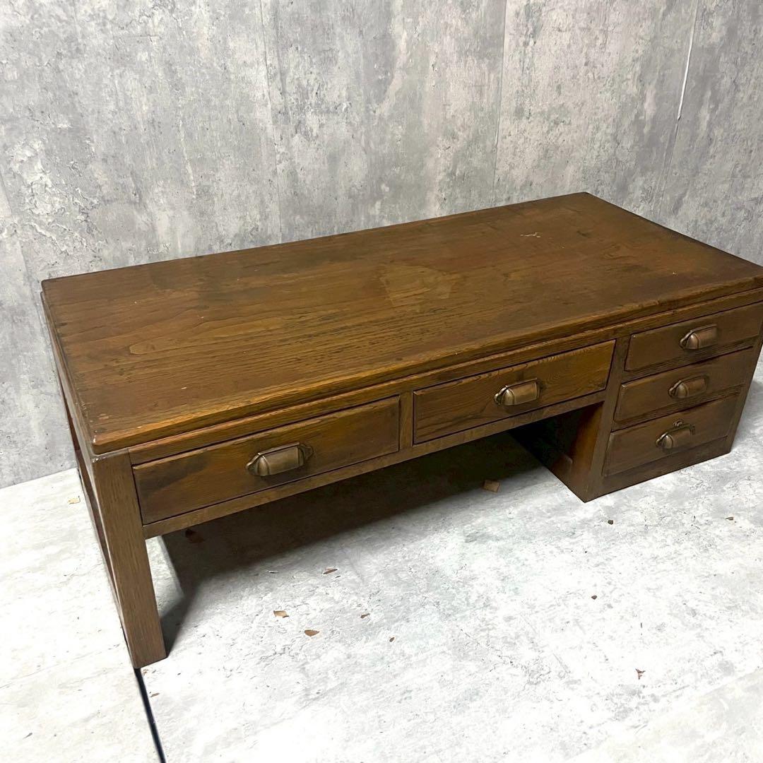 アンティーク 文机 和家具 無垢材 和モダン 長机 大正ロマン ヴィンテージ