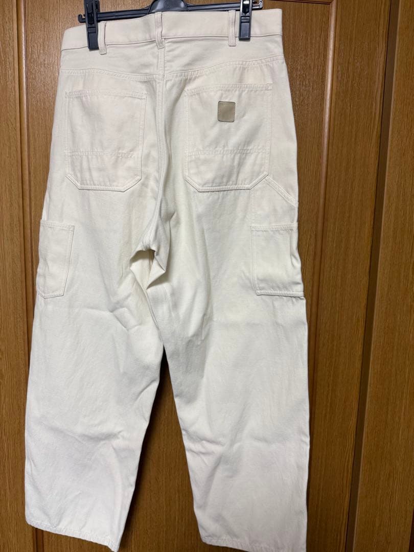 YLEVE ホワイト ペインターパンツ