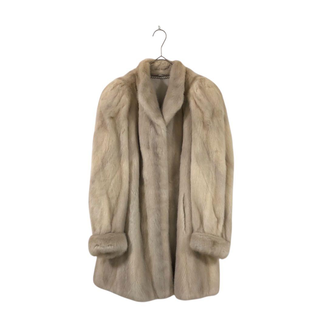 SAGA MINK サガミンク ファーコート 金サガ M 毛皮コート 金タグ