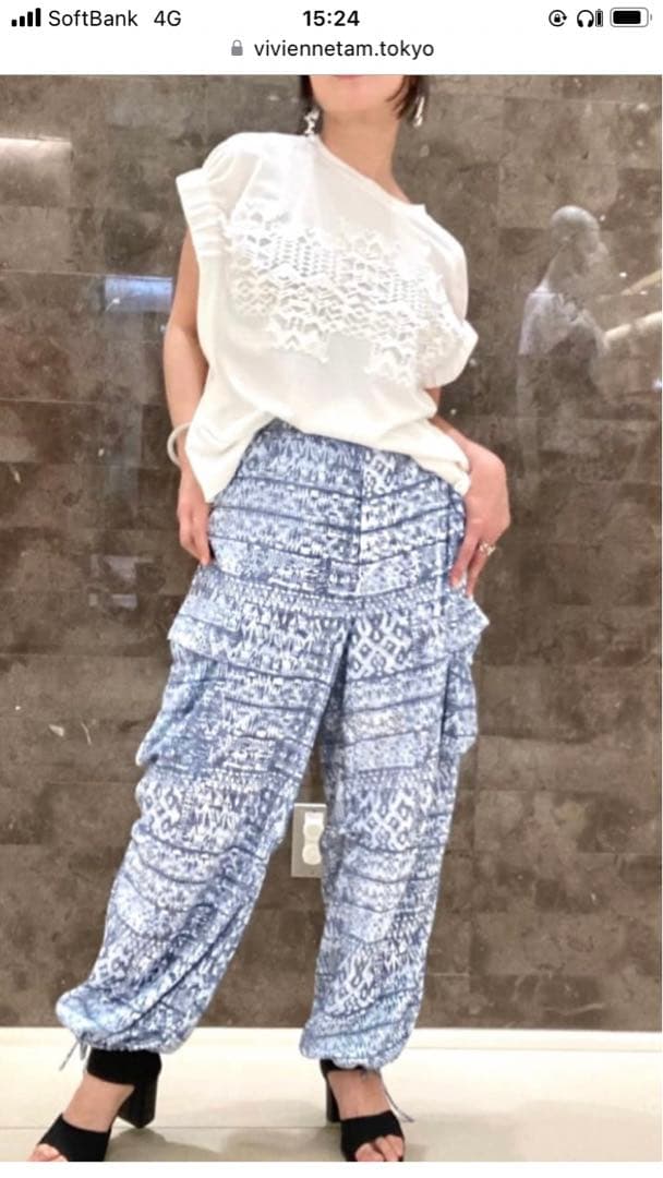 ヴィヴィアンタム　パンツ　サイズ38