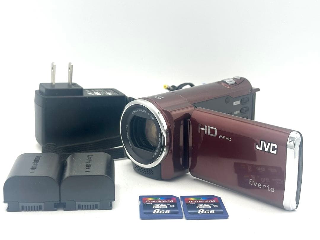 【おいも様】Victor JVC Everio GZ-HM190-R 動作確認済
