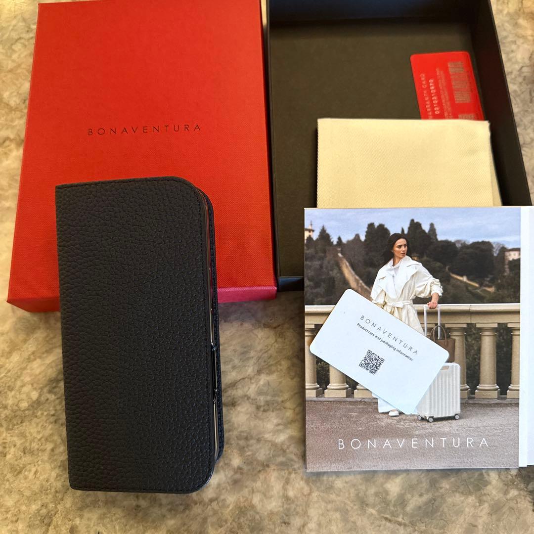 BONAVENTURA 手帳型ケース ブラック17Pro