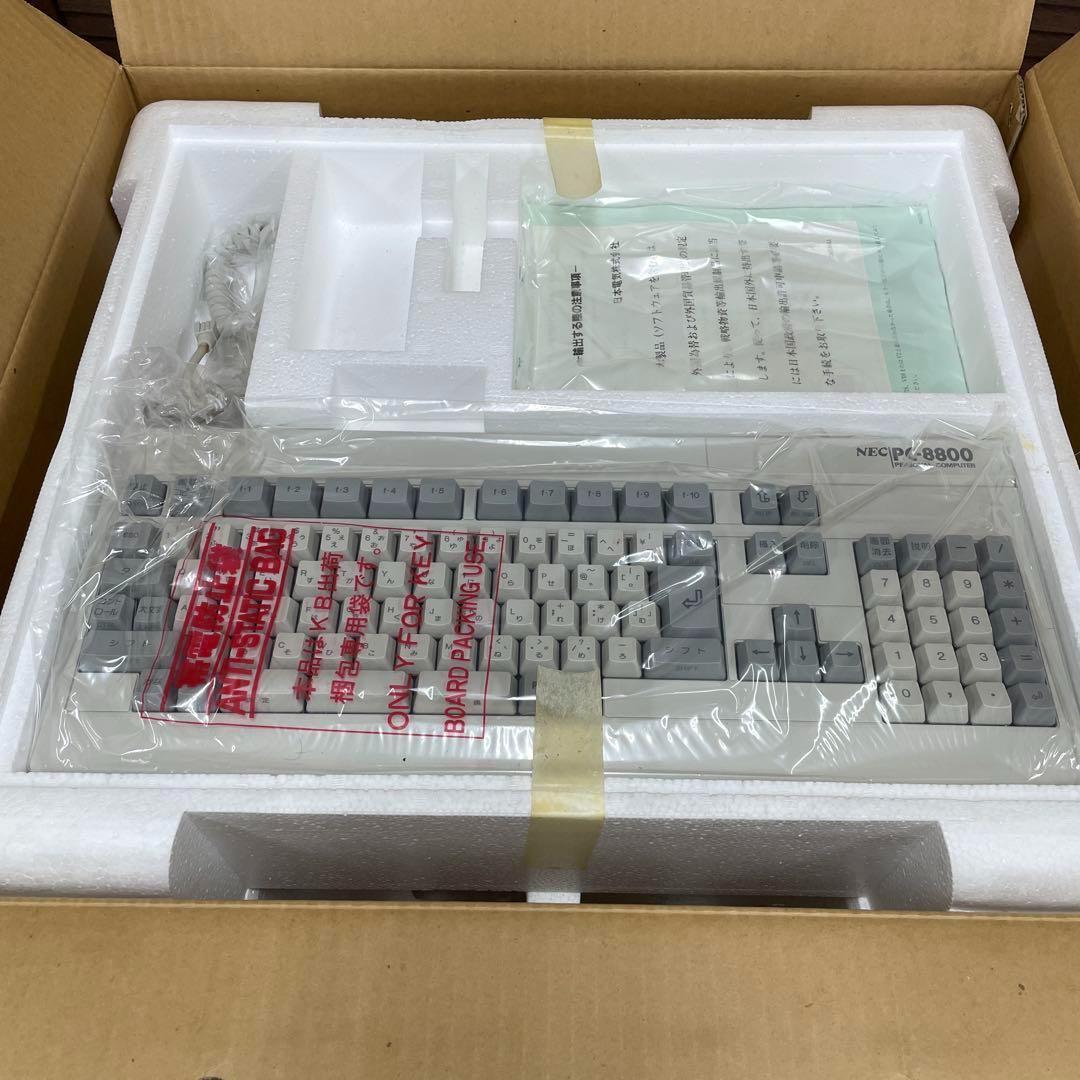 【新品・未開封】NEC PC-8801FE 本体 キーボード付き （3 / 3)
