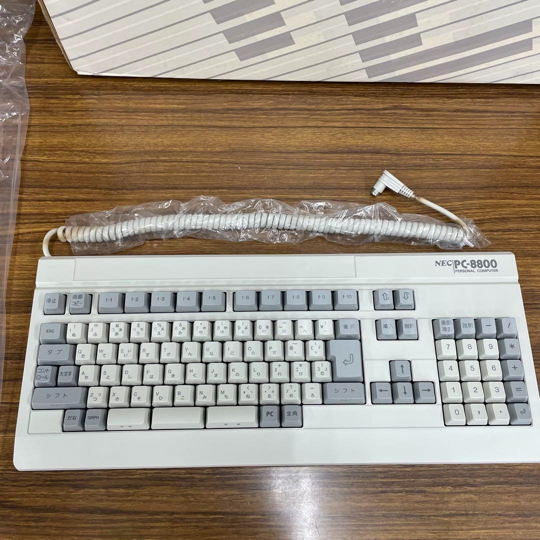 【新品・未開封】NEC PC-8801FE 本体 キーボード付き （3 / 3)