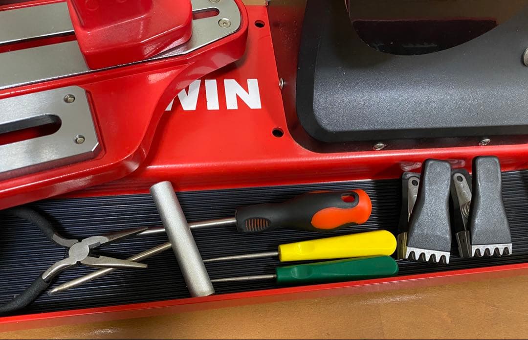 バドミントンテニス用ストリングマシン A-WIN AW-EC 中古