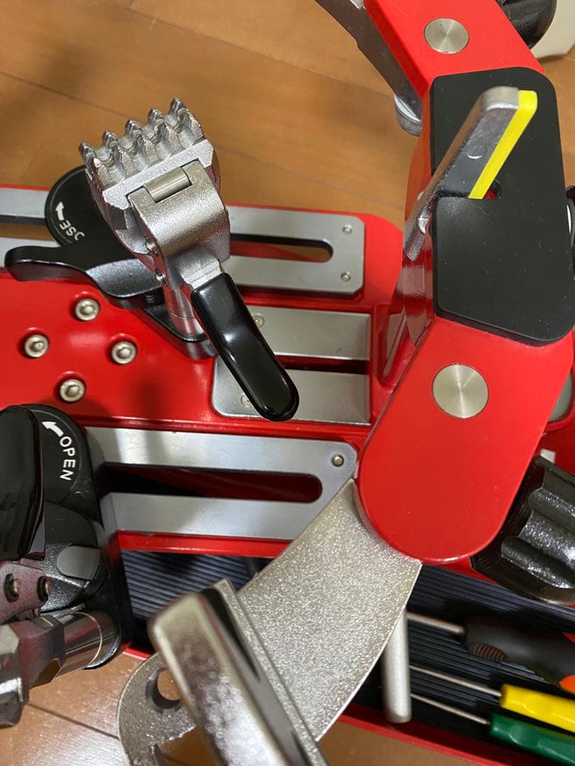 バドミントンテニス用ストリングマシン A-WIN AW-EC 中古