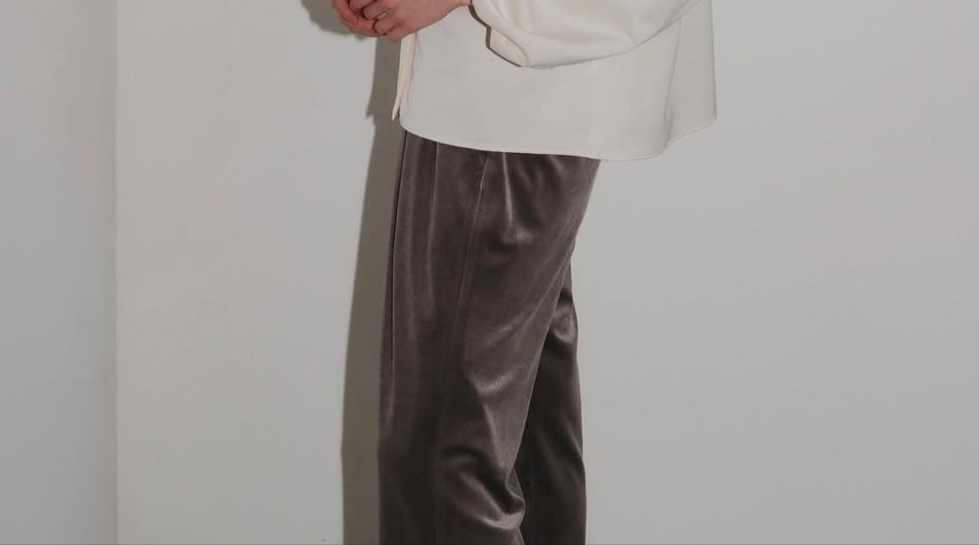 OHGA/オオガ　ベロアパンツM