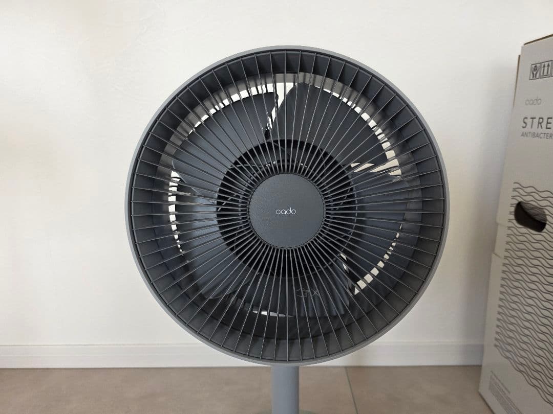 cado STREAM 1800F クールグレー 除菌サーキュレーター 扇風機