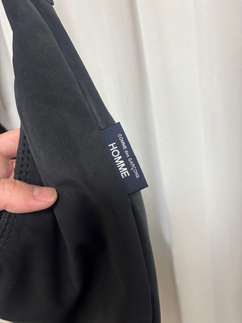 COMME des GARÇONS HOMME バナナショルダーバッグ ブラック
