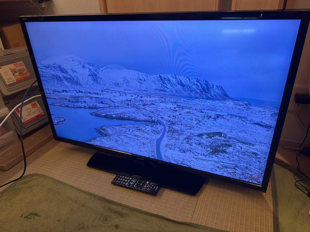 SHARP シャープ　40型　テレビ 2T-C40AE1 18年製　映り綺麗！