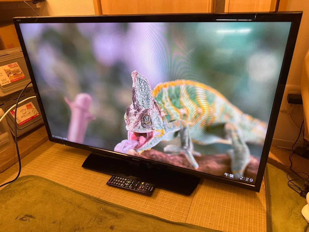 SHARP シャープ　40型　テレビ 2T-C40AE1 18年製　映り綺麗！