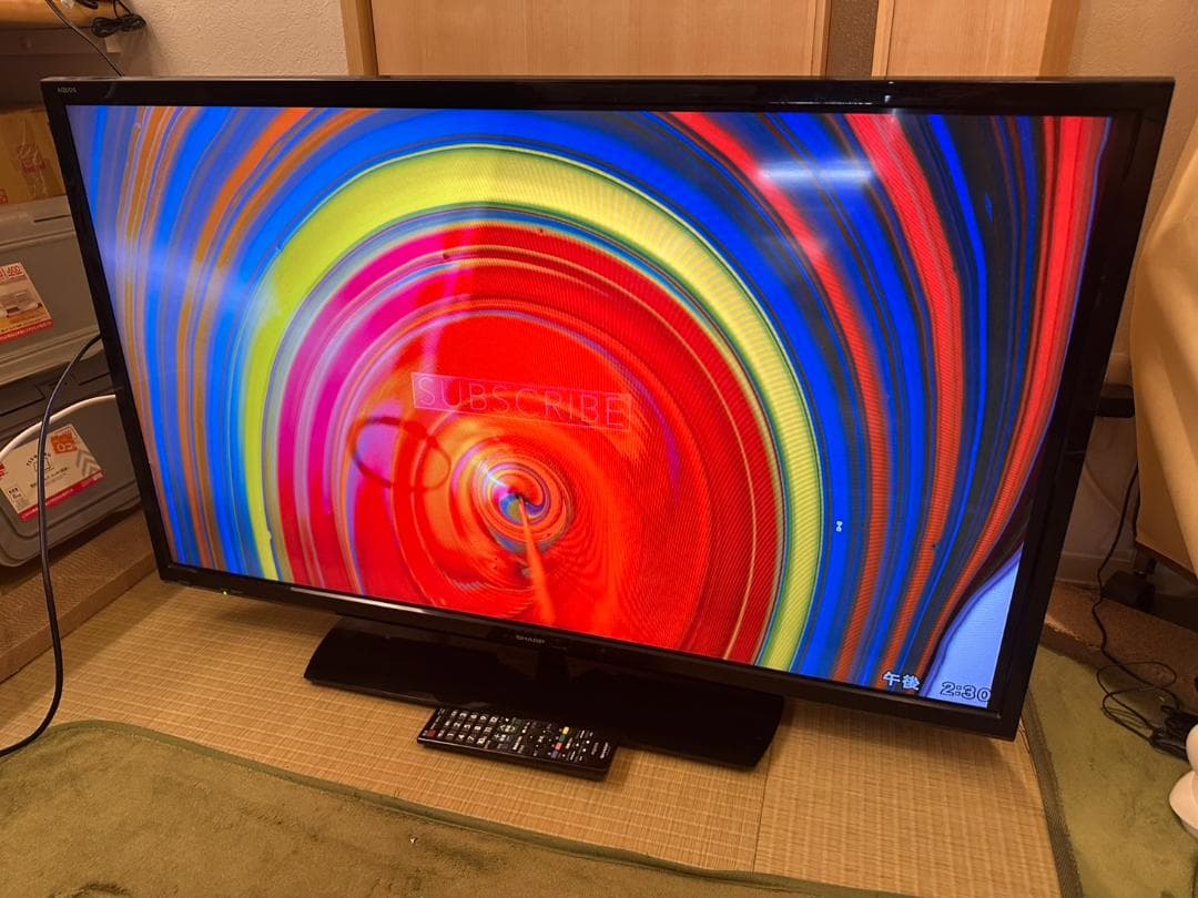 SHARP シャープ　40型　テレビ 2T-C40AE1 18年製　映り綺麗！