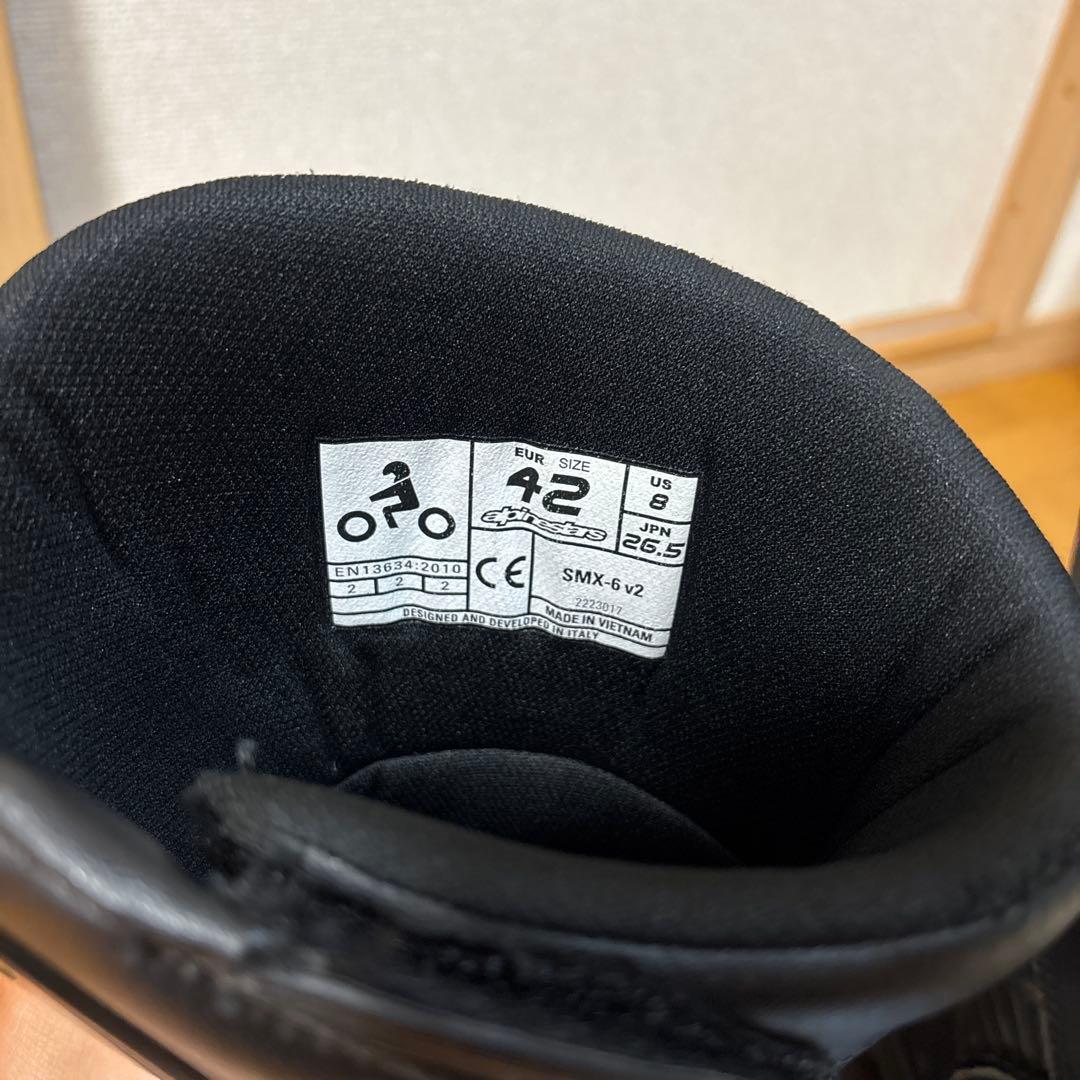 Alpinestars SMX-6 v2 バイクブーツ 42