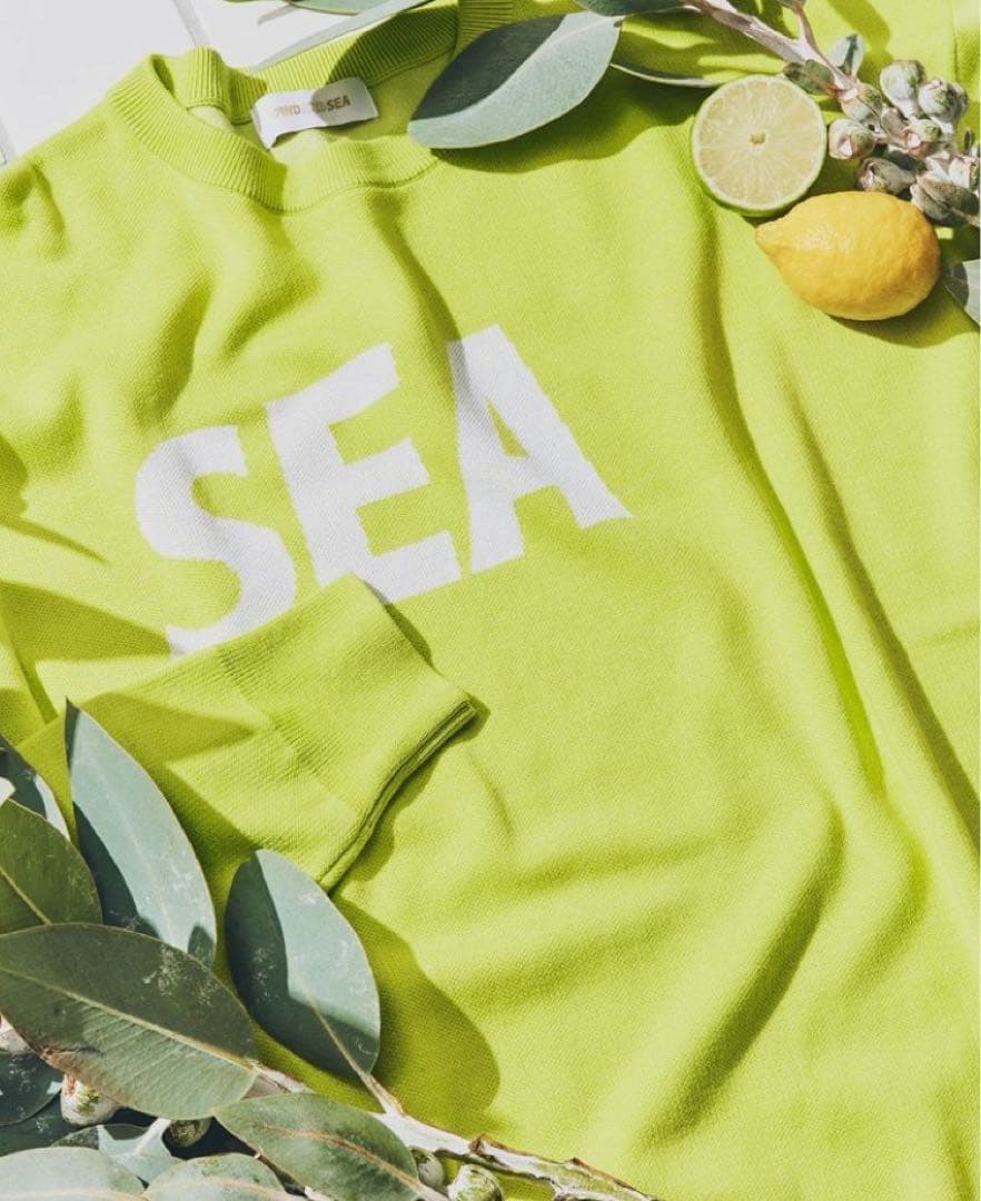 wind and sea シルクブレンドニット