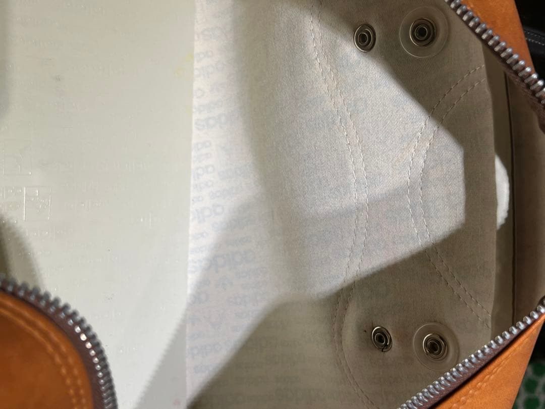 レア　貴重　美品　adidas ボストンバッグ　ボウリング　ヴィンテージ　レザー