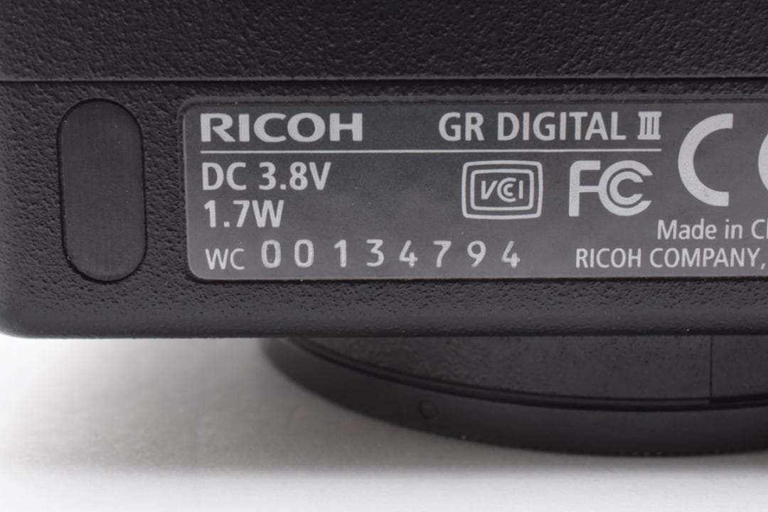 ■ ほぼ新 ■ リコー　RICOH GR DIGITAL III ≪S数13回≫