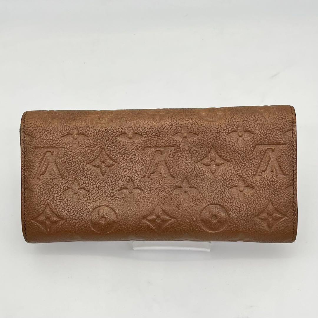 ルイヴィトン 長財布 ポルトフォイユ キュリユーズ アンプラント ケース付