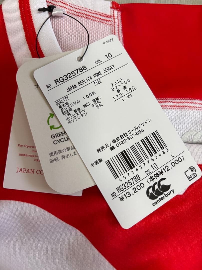 ラグビー日本代表　最新モデルレプリカ