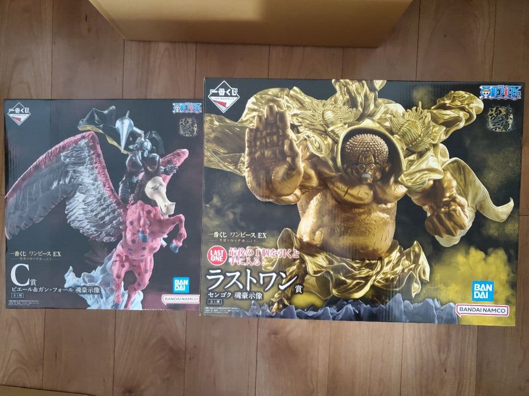 一番くじ ワンピース C賞 ピエール & ガン・フォール ラストワン センゴク