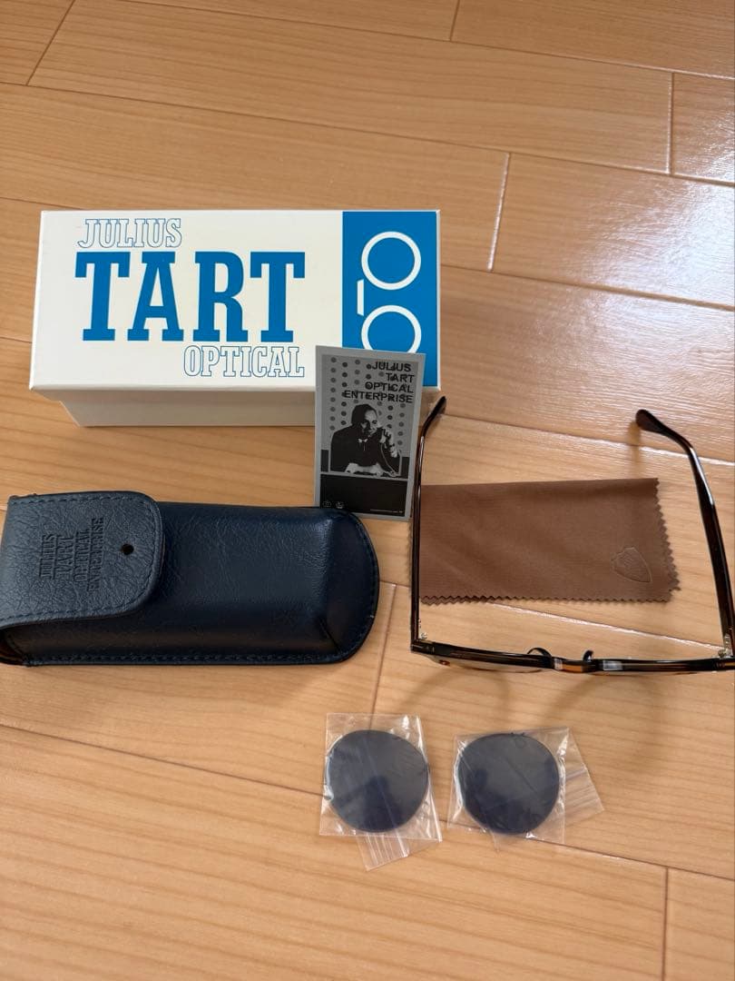 s*f様 JULIUS TART OPTICAL HAROLD DEMI AMB