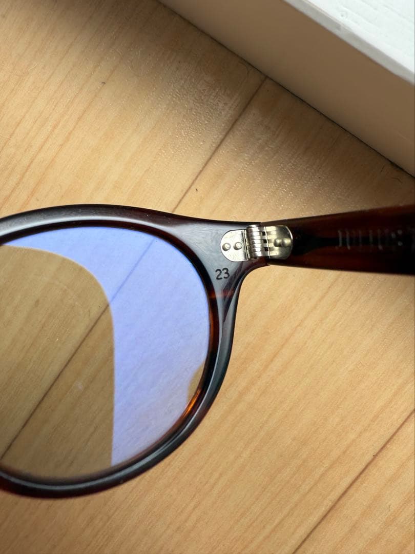 s*f様 JULIUS TART OPTICAL HAROLD DEMI AMB