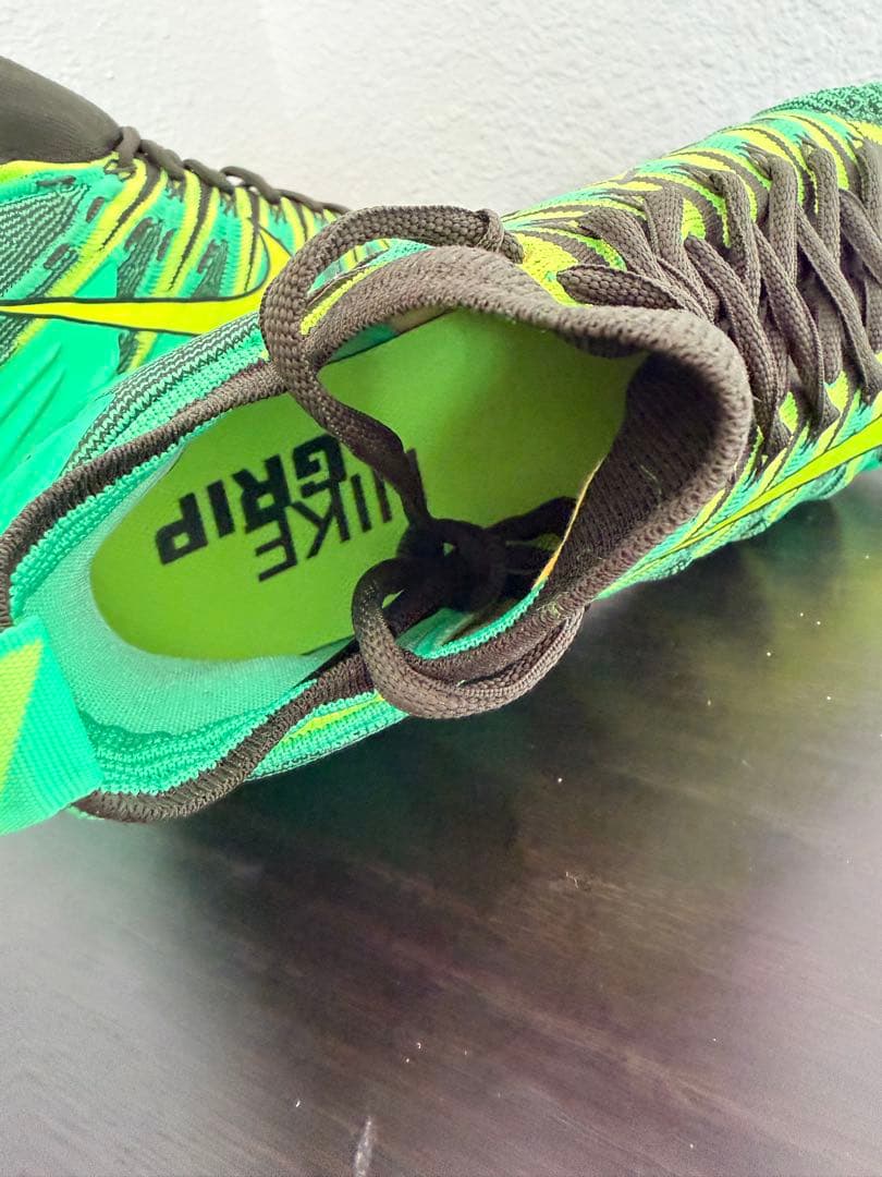 Nike Alpha Menace スパイク グリーン/イエロー　27.5 cm