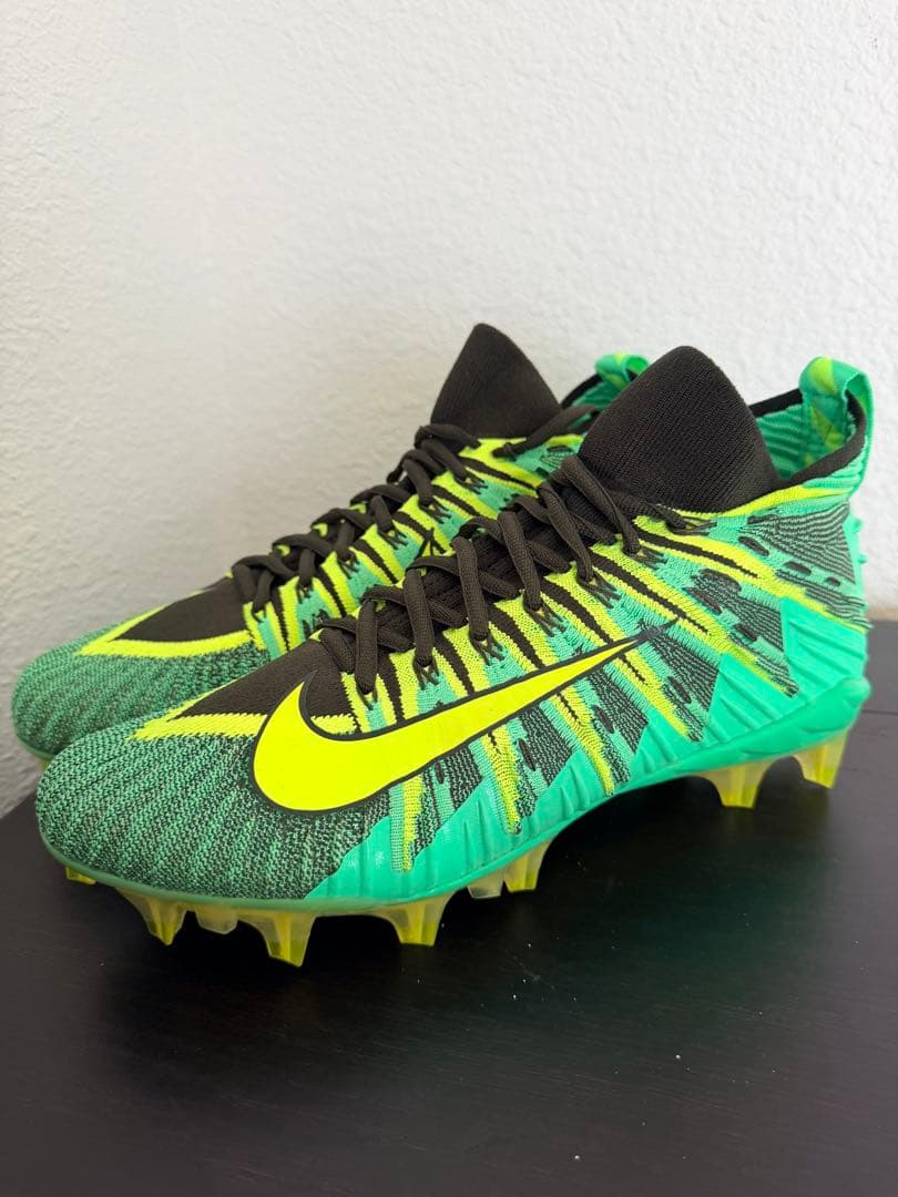 Nike Alpha Menace スパイク グリーン/イエロー　27.5 cm