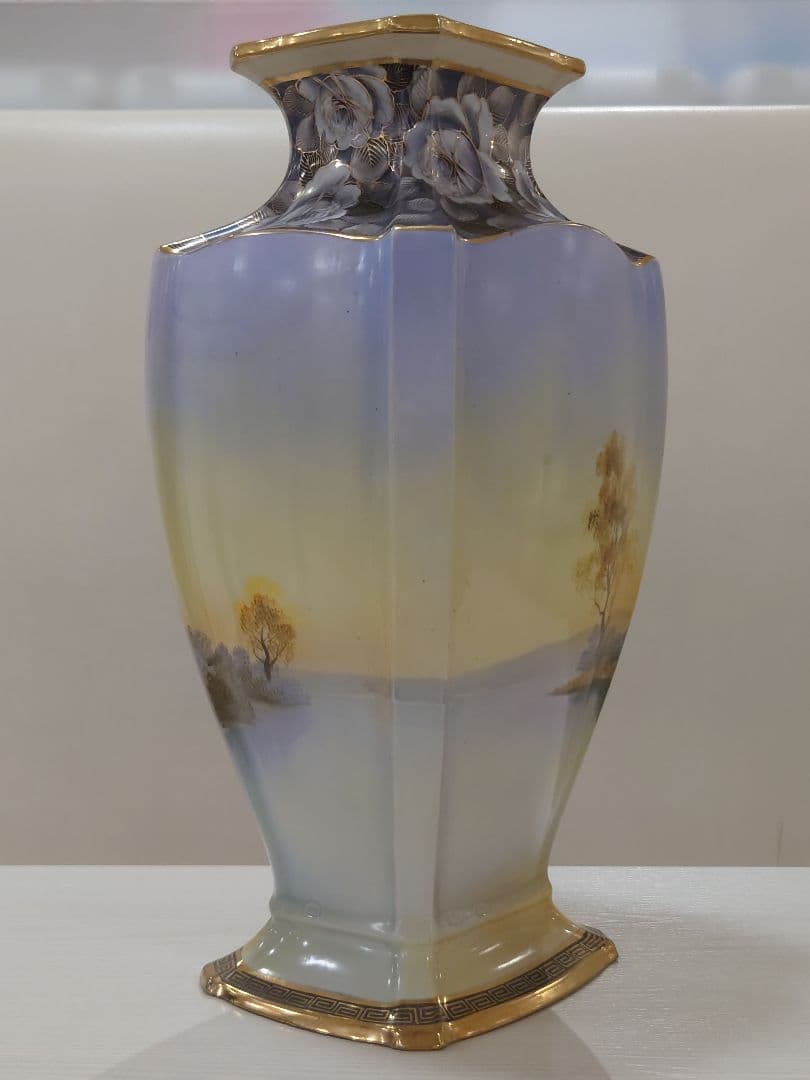 美品！オールドノリタケ花瓶　期間限定で値下げしました