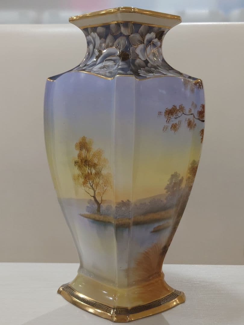 美品！オールドノリタケ花瓶　期間限定で値下げしました