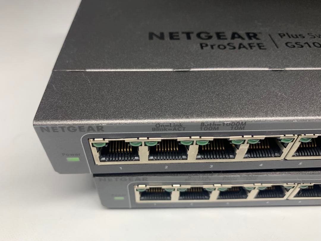 NETGEAR ギガビットGS108E GS116Ev2 8ポート　16ポート