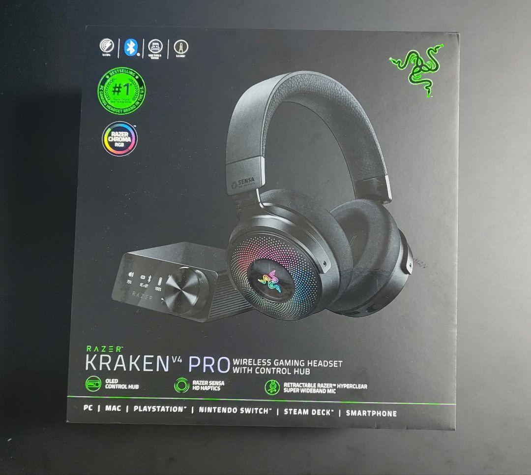 Razer Kraken V4 Pro ワイヤレス RGB【中古品】