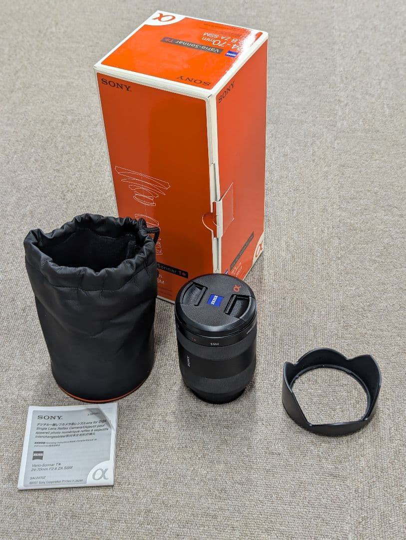 レンズ(ズーム) Vario-Sonnar24-70mm F2.8 ZA SSM SAL2470Z