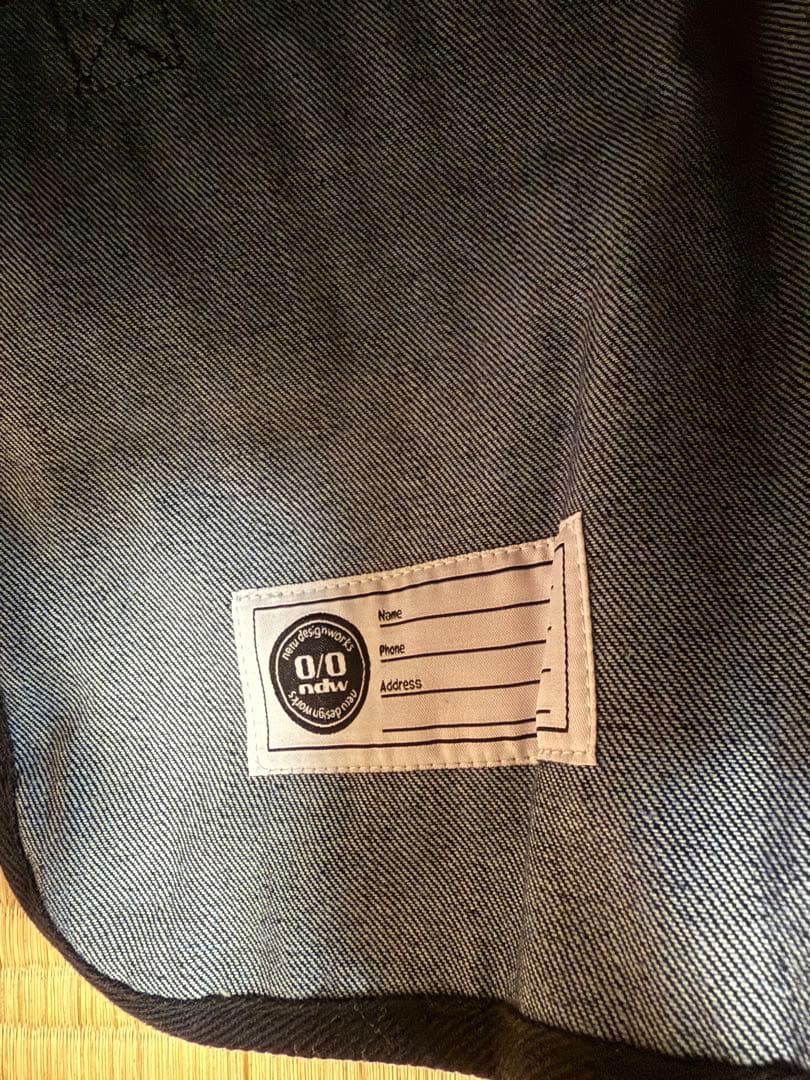 neru design works ネルベスト デニム　子供