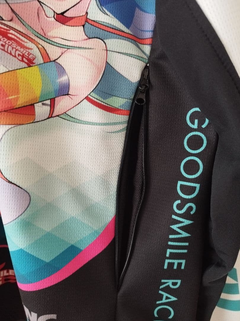 サイクルジャージ　冬用　Sサイズ　初音ミク　レーシングミク　ジャケット