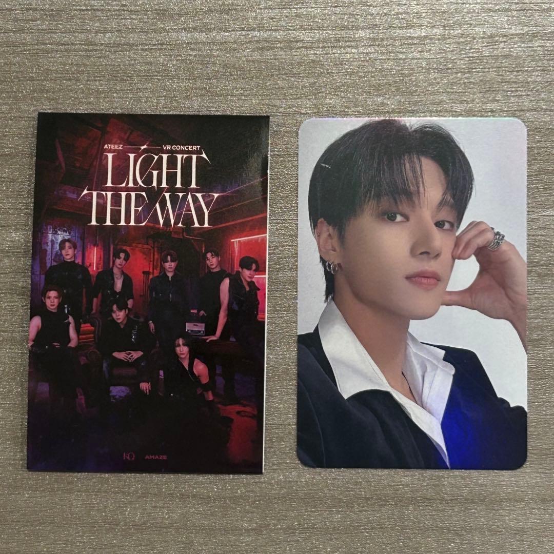 ATEEZ アチズ VR 映画 入場特典 スペシャルホログラムトレカ ウヨン