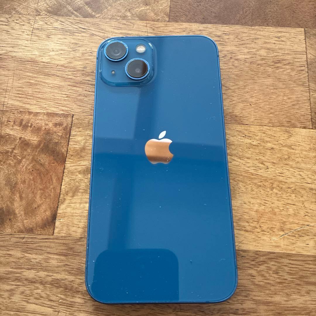Apple iPhone 13 青色 本体　128GB