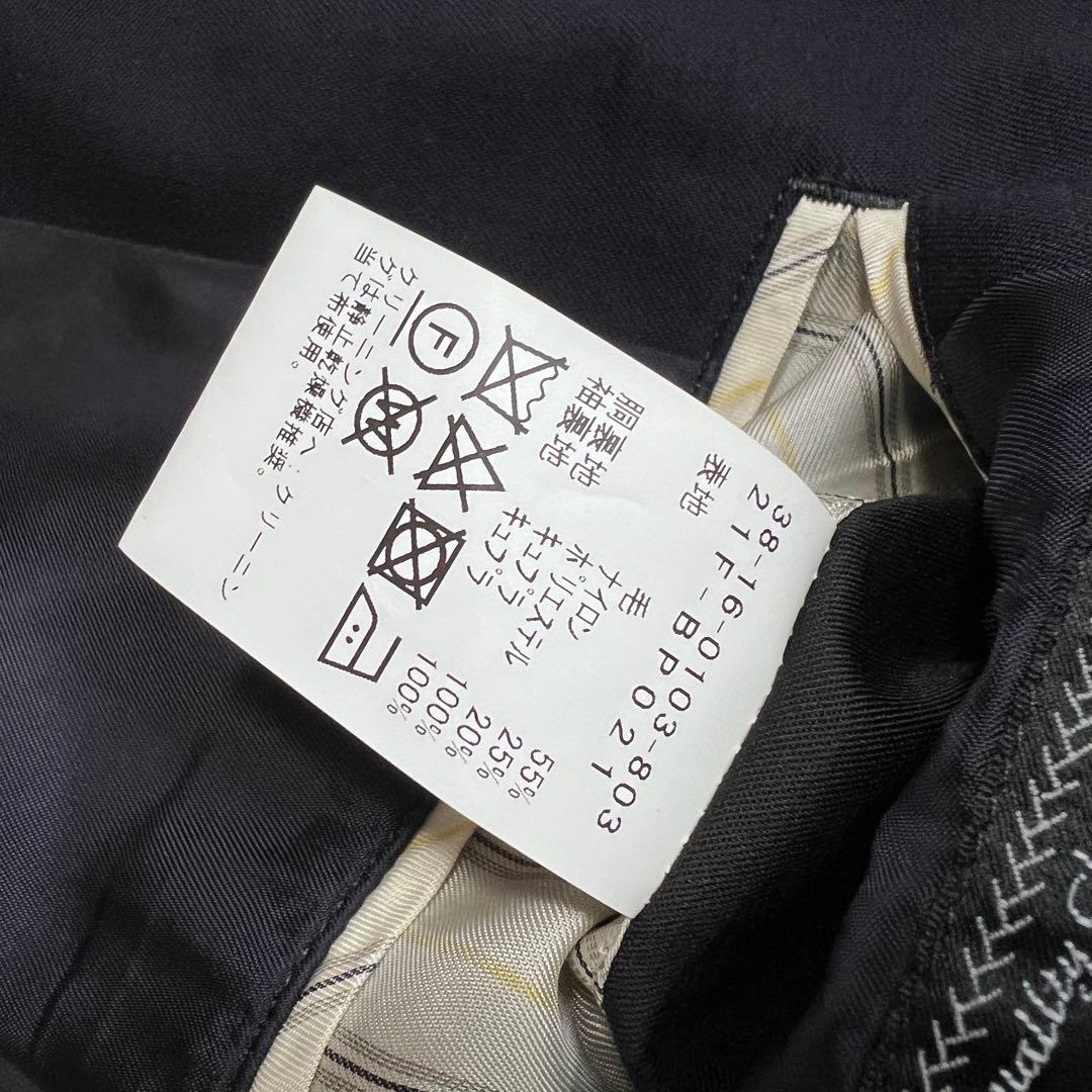 【美品】ビームスプラス コーデュラ ブレザージャケット 紺ブレ金ボタンネイビーM