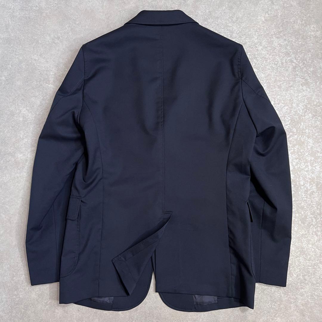 【美品】ビームスプラス コーデュラ ブレザージャケット 紺ブレ金ボタンネイビーM