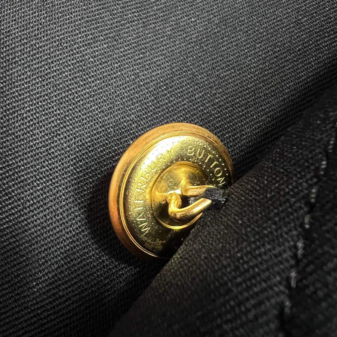 【美品】ビームスプラス コーデュラ ブレザージャケット 紺ブレ金ボタンネイビーM