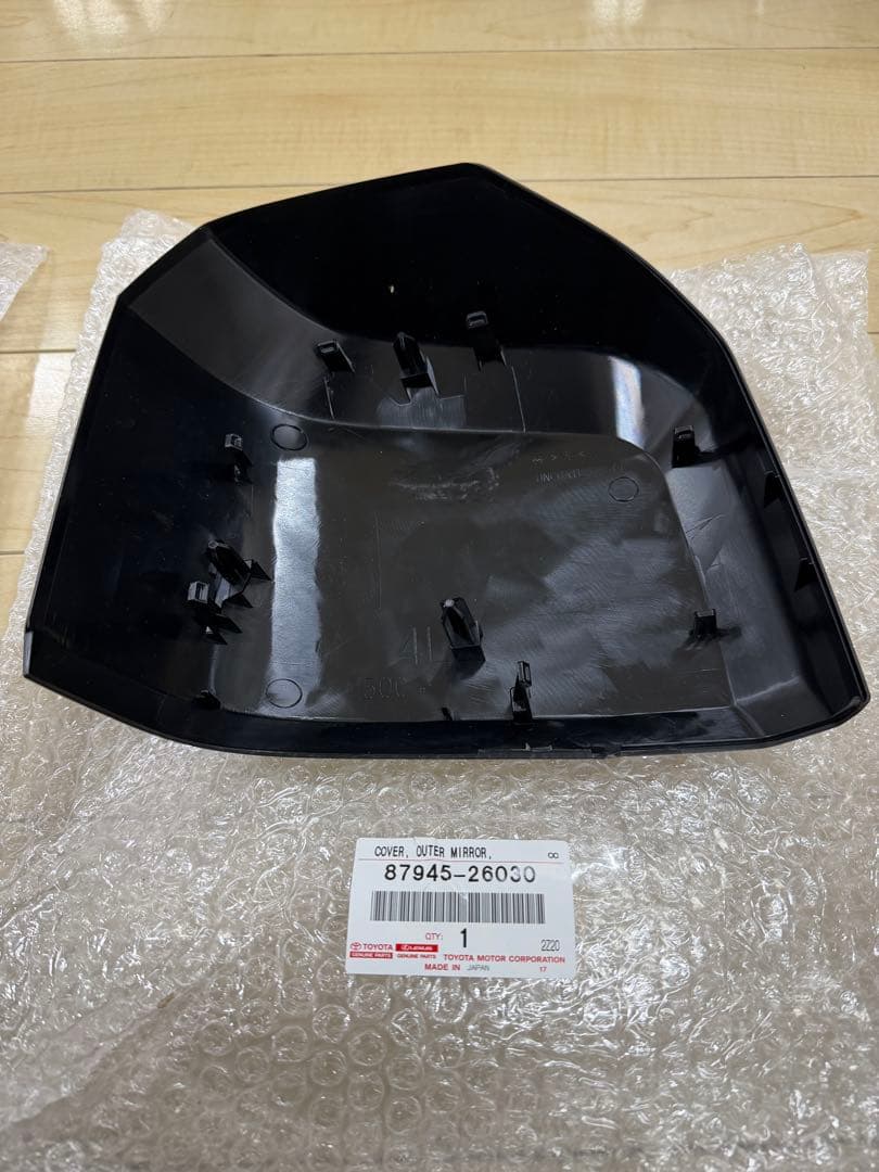 トヨタ純正 ハイエース ドアミラーカバー 左右セット 未使用