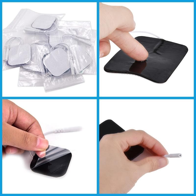 粘着ゲルパット　EMS 電極　低周波　アクセルガード交換用 100枚