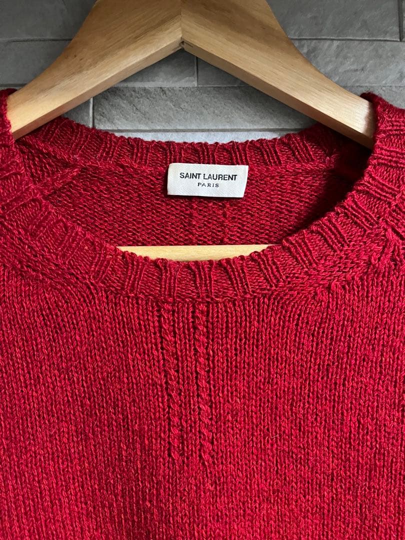 Saint Laurent Paris 15aw ウールニット　size S