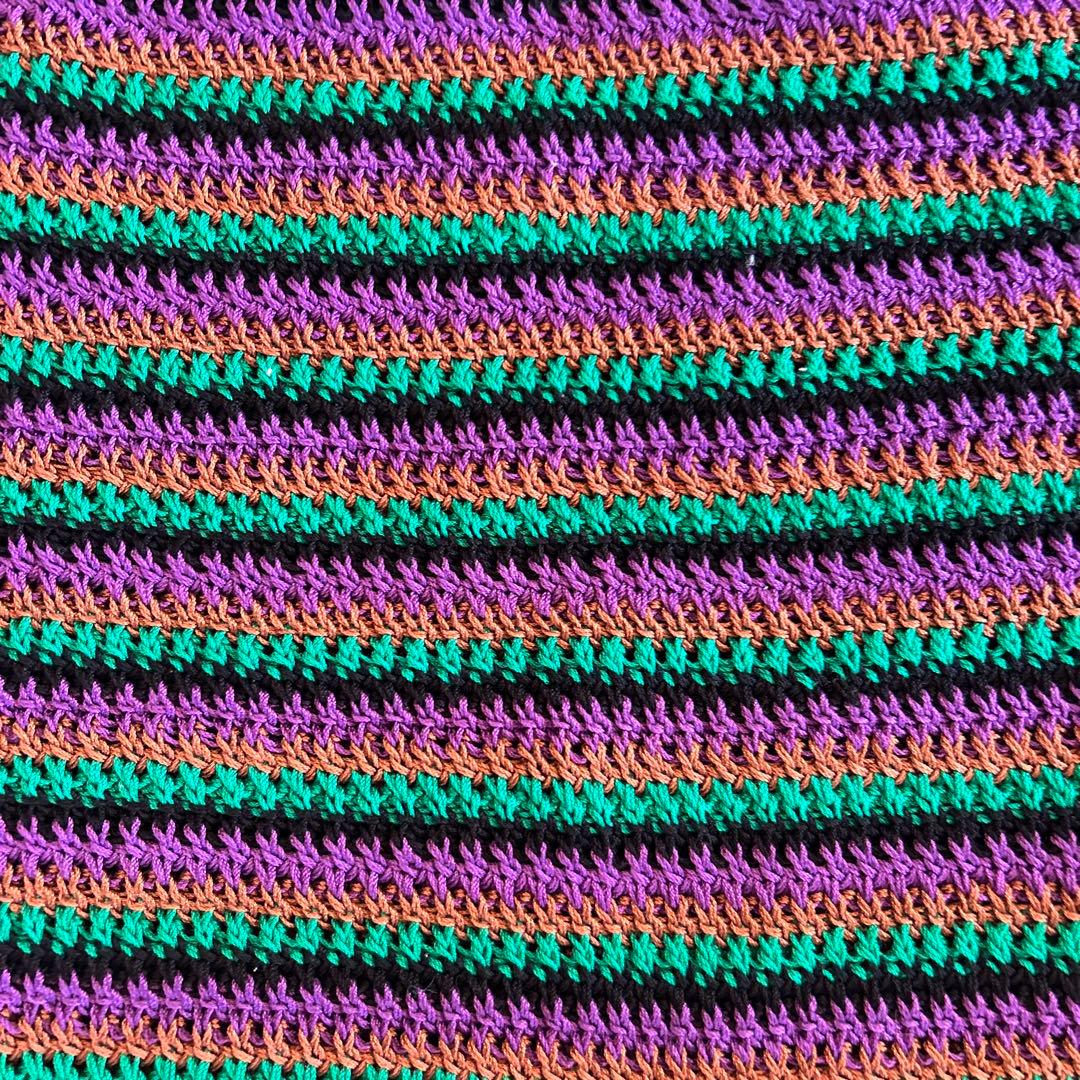 【未使用】miumiu クロシェ　ミニスカート