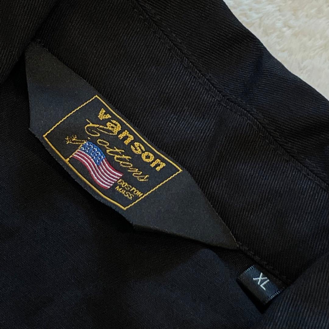 VANSON　オールインワン　つなぎ　ヒューマンボーン　スケルトンデザイン　XL