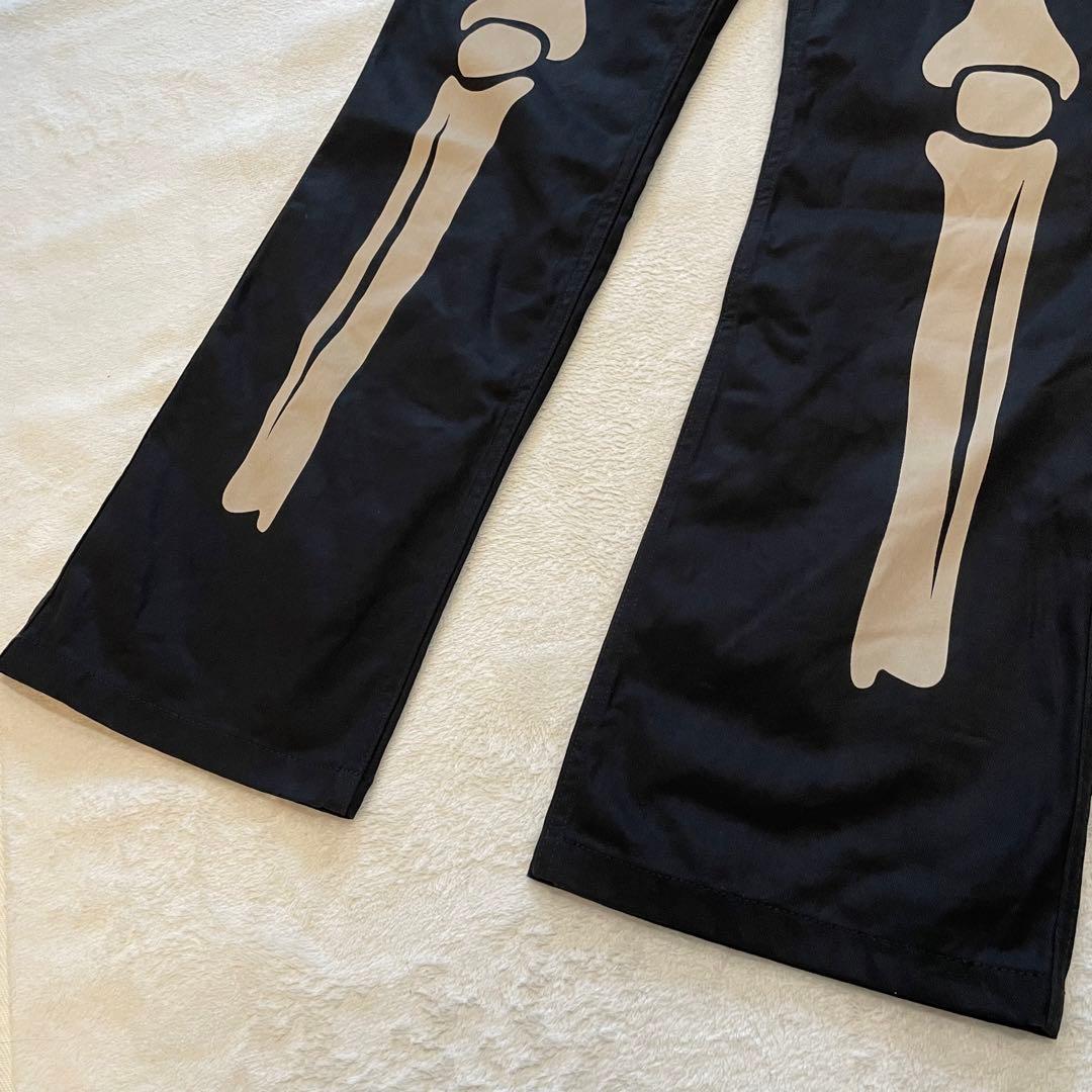 VANSON　オールインワン　つなぎ　ヒューマンボーン　スケルトンデザイン　XL